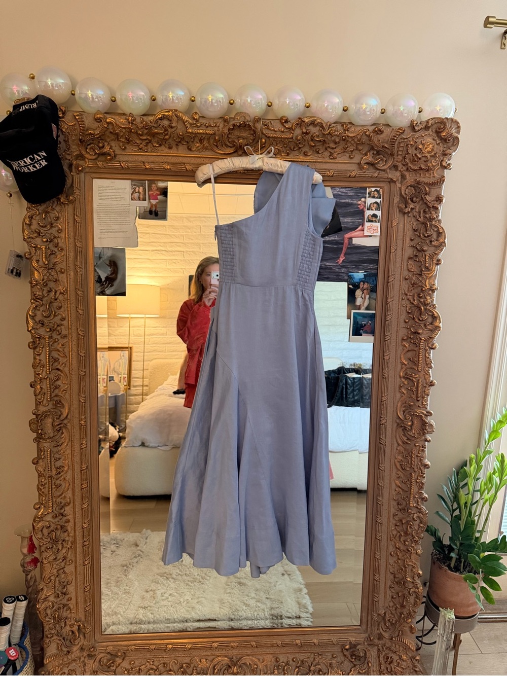 AJE 🥣 Adelia One-Shoulder Midi Dress 🫧 - Picture 9 of 10